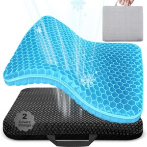 Coussin gel anti-escarres Vmingo – Confort & Soutien Orthopédique