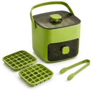 Machine à glaçons Ice Cube Maker 48 cubes, vert - Eosarcu