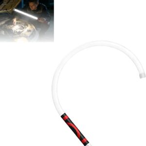 Lampe torche LED flexible 70 cm magnétique rouge