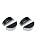 Clavettes demi-lune acier DIN 6888 5x9x22mm - Lot de 4