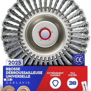 Tête débroussailleuse universelle Garlavie 25,4 mm