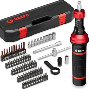Tournevis Dynamométrique VANPO 1-6 Nm - Kit 64 Pièces