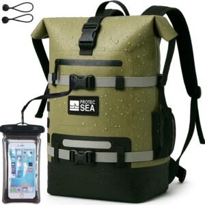 Sac randonnée Fusion 20L-40L étanche & confortable Kaki