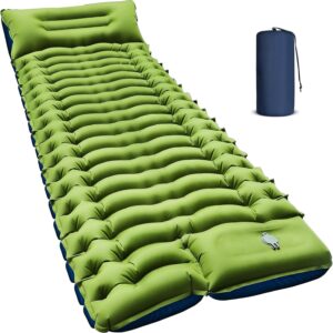 Yuzonc Matelas autogonflant camping extra-large 15 cm