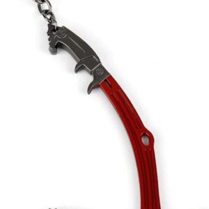 Porte-clés piolet escalade acier inoxydable