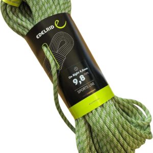 Corde escalade EDELRID On Sight 9,8 mm - Noir