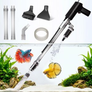 Hygger Aspirateur Aquarium 2000L/H - Nettoyage Gravier