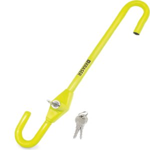 KRASER KR835 Antivol Voiture Volant-Pédale Jaune
