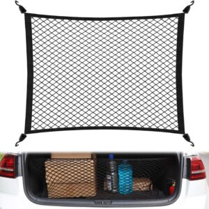 Filet de coffre extensible QWORK® 80x60cm - 4 crochets