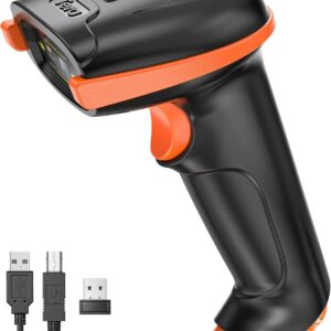 Tera Lecteur Codes-Barres 5100 sans fil USB rechargeable