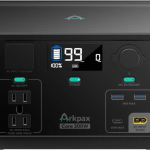 Centrale portable 300W Arkpax LiFePO4 192Wh