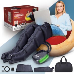 PORTENTUM Bottes pressothérapie 4 chambres – USB-C