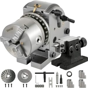 Tête de division VEVOR 4" (100MM) pour tour et fraiseuse