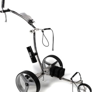 Chariot Golf Électrique GT-R Inox - Téléchargez le Vôtre !