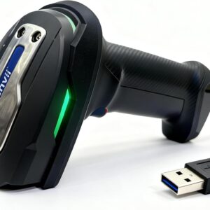 Scanner codes-barres 2D filaire LENVII – Plug & Play