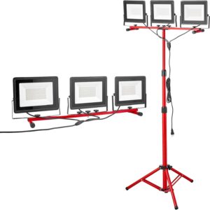 VEVOR Projecteur LED trépied 15 000 LM IP65