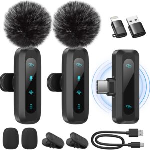 Microphone Cravate sans Fil WARM BOX 2-Pack