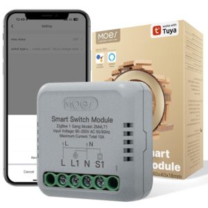 MOES Zigbee Module Relais Intelligent 1 voie