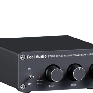 Fosi Audio BT20A Amplificateur Bluetooth 100W x2