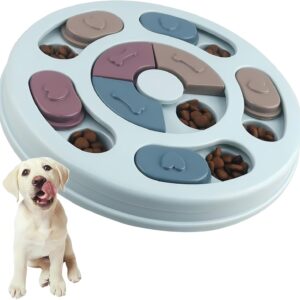 Jouet puzzle friandises chien Elezenioc anti-glisse
