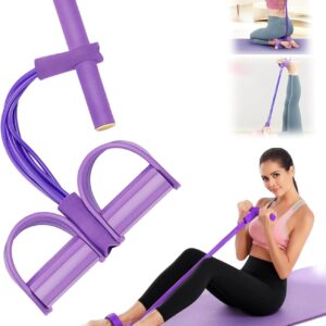 Bande résistance muscu 6 tubes avec pédale DORIMI