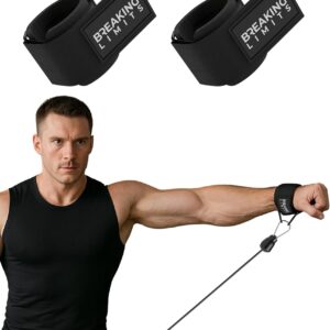 BREAKING LIMITS Cuff Muscu - Sangle Poignet Rembourrée