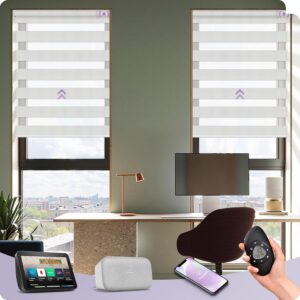 Store électrique jour/nuit Graywind personnalisable blanc
