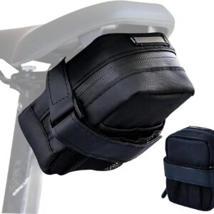 OMJMYY Sacoche de selle vélo 12x9x5cm - Imperméable & Réfléchissante