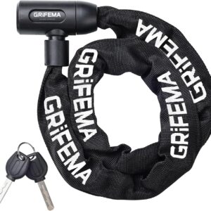 Antivol Chaîne GRIFEMA GA1201-12 120 cm Noir
