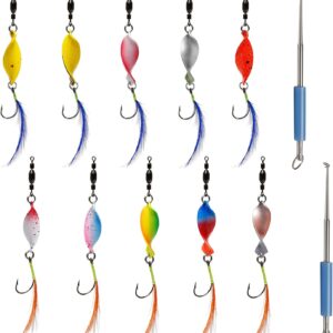 10 Cuillères à Truite Twist 5g - Leurres Pêche Professionnels