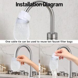 Sac filtrant robinet 100 pièces - Luylmo