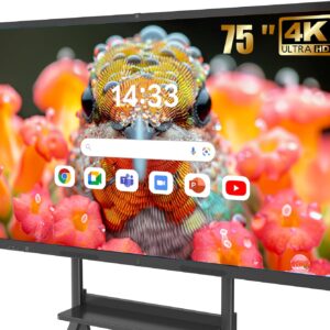 75" Écran Tactile 4K UHD - Tableau Blanc Interactif JASZDOT