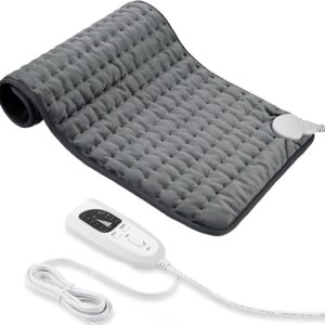 Coussin chauffant VIBOOS 30x60 cm - 6 niveaux - Lavable