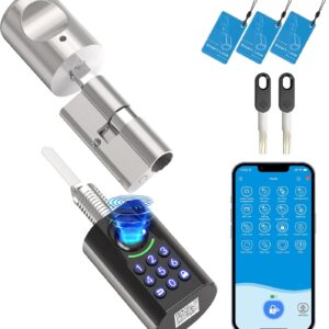 RUILON Serrure connectée ToucA71 - Empreinte & Code