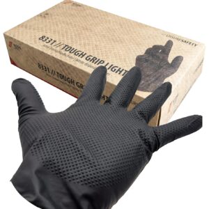 Tiga-Med Gants TOUGH GRIP nitrile 50 pièces - Boîte
