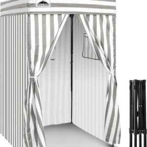 EAGLE PEAK Cabane Solaire Ultra Compacte Gris/Blanc 1,2x1,2m