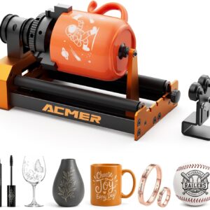 Rouleau laser ACMER M4 360° pour gravure cylindrique