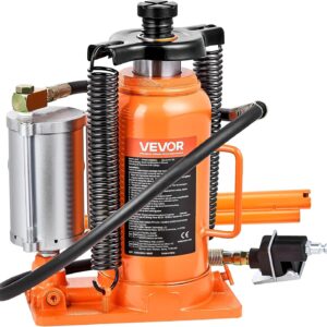 VEVOR Cric 20T Hydraulique/Pneumatique 26-49,5 cm Orange