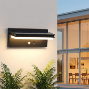 Lampe Solaire Extérieur Kimuwote 1500L - Détecteur Mouvement