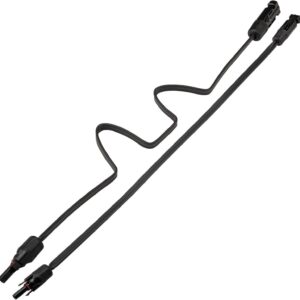Câble solaire plat 2M MC4 4mm² IP68 – Lot de 2
