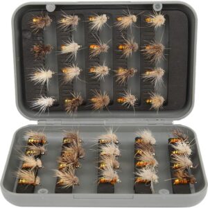 Kit 40 Mouches de Pêche Artificielles VBESTLIFE