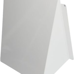 Grille ventilation murale H&C VENT 200mm blanc
