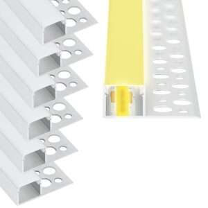 Profilé aluminium LED 1m avec diffuseur laiteux