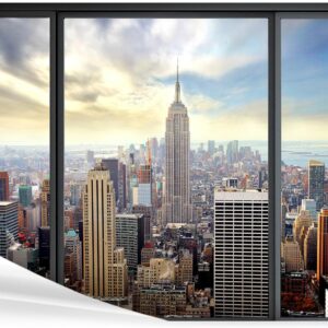 Papier peint panoramique New York adhésif 343x256 cm | decomonkey