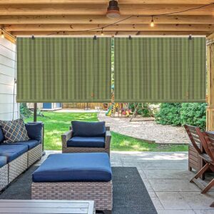 Store bambou extérieur enroulable – 6 couleurs