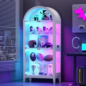 Vitrine verre RGB 175 cm Gurexl – Éclairage intelligent