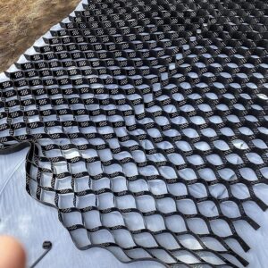 Géogrille alvéolaire 5 cm noire - Dalle stabilisation gravier
