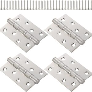 Charnières inox 4 pouces lot de 4 - Rieoany