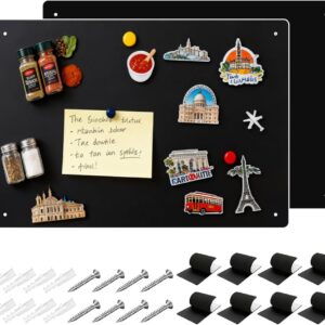 Tableau magnétique mural noir 43x30 cm Wxeadu