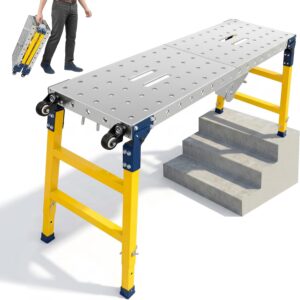 Échafaudage pliant 500 kg – Plateforme portable SAIBOO